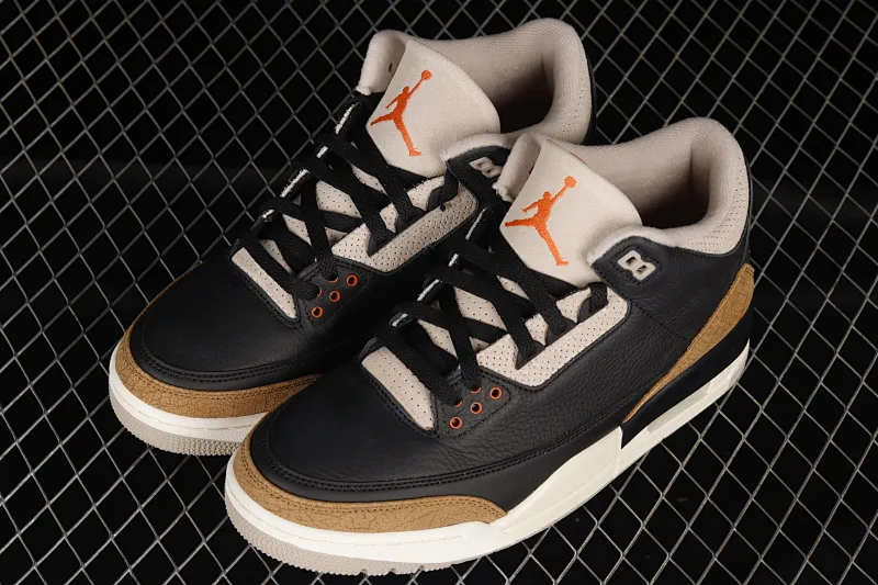 All categories Air Jordan Jordan series basketball shoes Air Jordan 3 foreign trade version Air Jordan 3 SE "Denim" AJ3 Joe 3 black brown cement CT8532-008